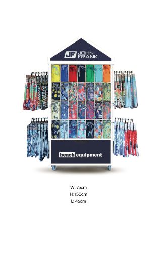 JOHN FRANK SWIMSHORT DISPLAY 1